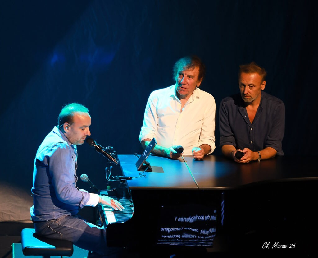 Alain Souchon, Ours et Pierre Souchon La Pyramide Bagnols sur Cèze @ClaudeMasse