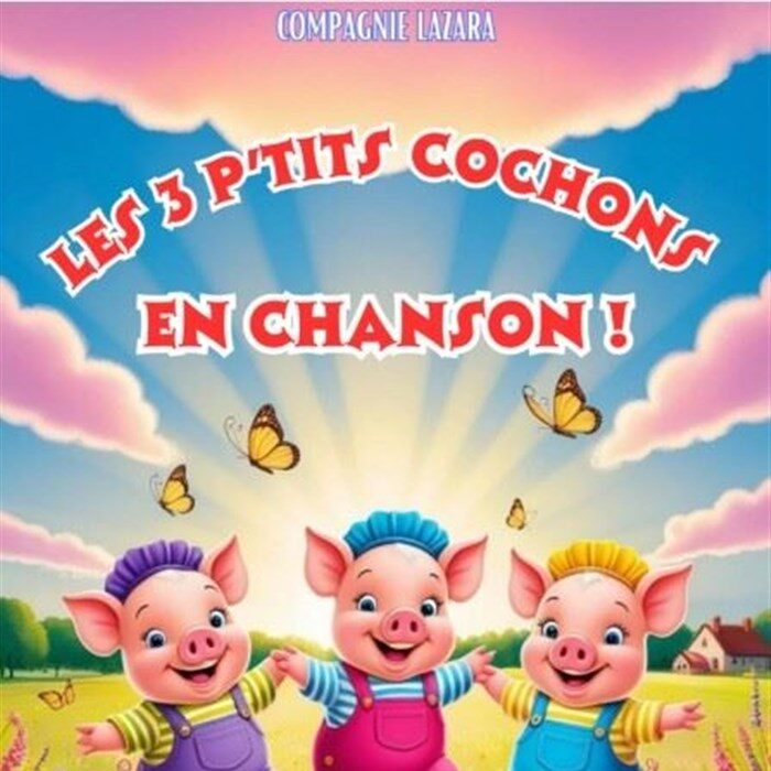 Affiche les 3 petits cochons